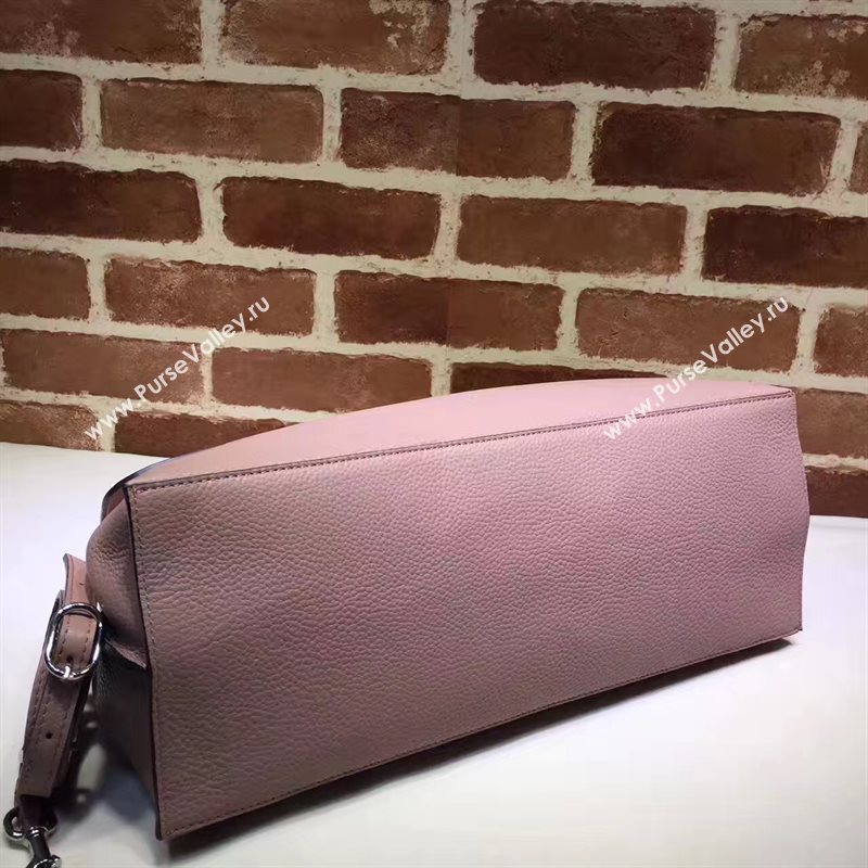 Gucci large top handle pink shoulder bag 6540