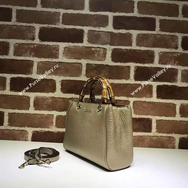 Gucci small mini gold shoulder bamboo bag 6543