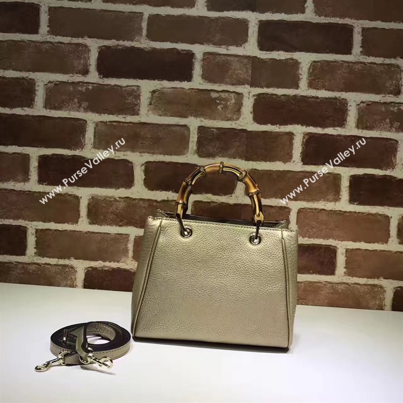 Gucci small mini gold shoulder bamboo bag 6543