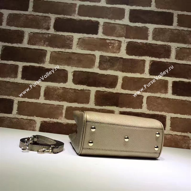 Gucci small mini gold shoulder bamboo bag 6543