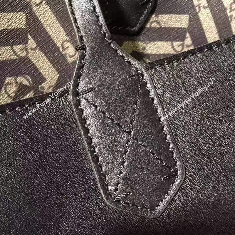 Gucci GG tote gray with handbag black bag 6548