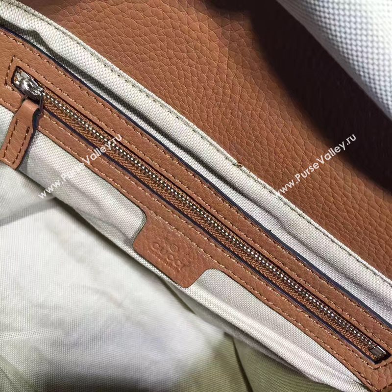 Gucci GG tote gray with handbag tan bag 6549