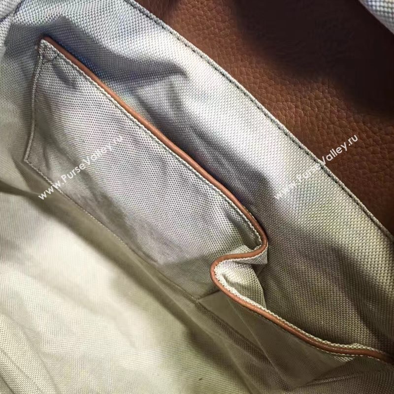 Gucci GG tote gray with handbag tan bag 6549