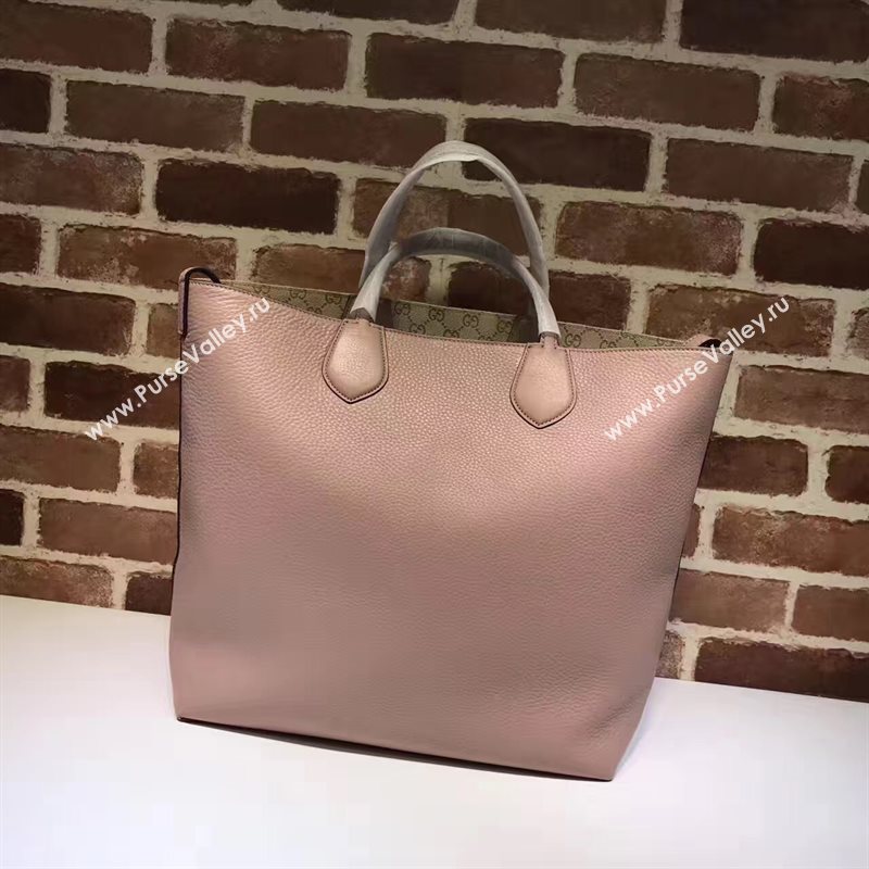 Gucci tote shoulder handbag pink bag 6552