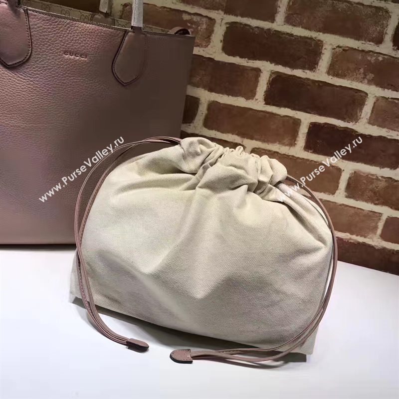Gucci tote shoulder handbag pink bag 6552