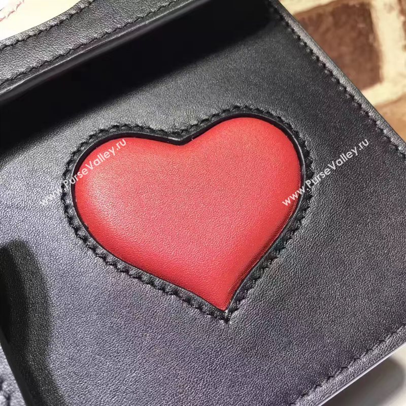 Gucci GG large shoulder black red with bag 6554