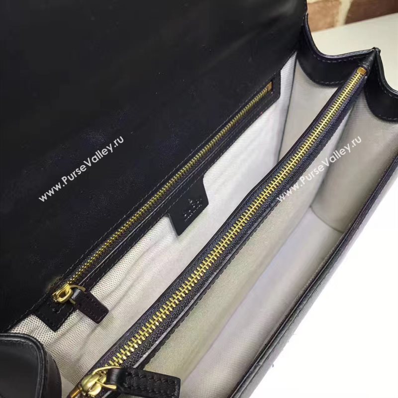 Gucci GG large shoulder black red with bag 6554