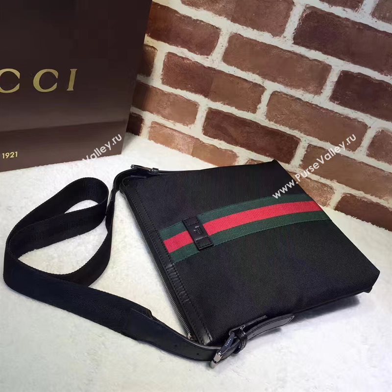 Gucci black with red shoulder GG bag 6560