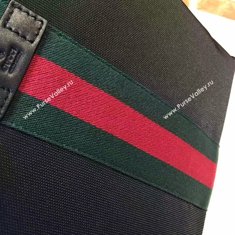 Gucci black with red shoulder GG bag 6560