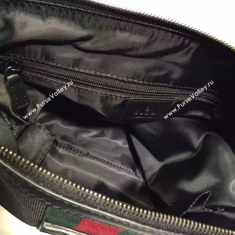 Gucci black with red shoulder GG bag 6560
