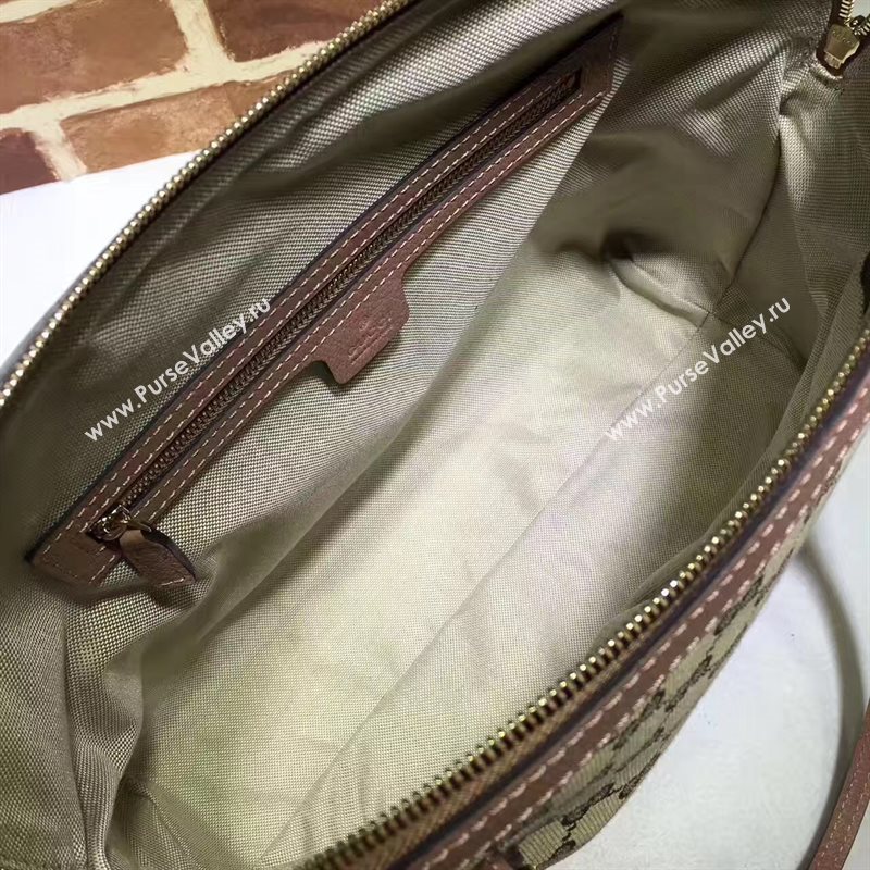 Gucci gray with pink GG tote shoulder bag 6563