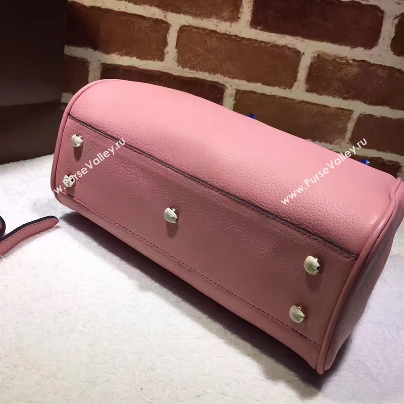 Gucci pink tote shoulder bag 6564