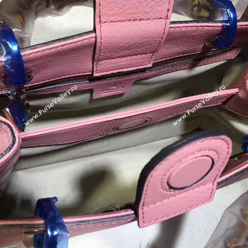 Gucci pink tote shoulder bag 6564