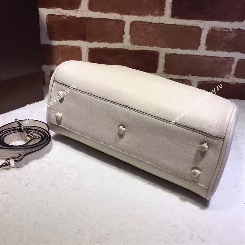 Gucci cream tote shoulder bag 6565