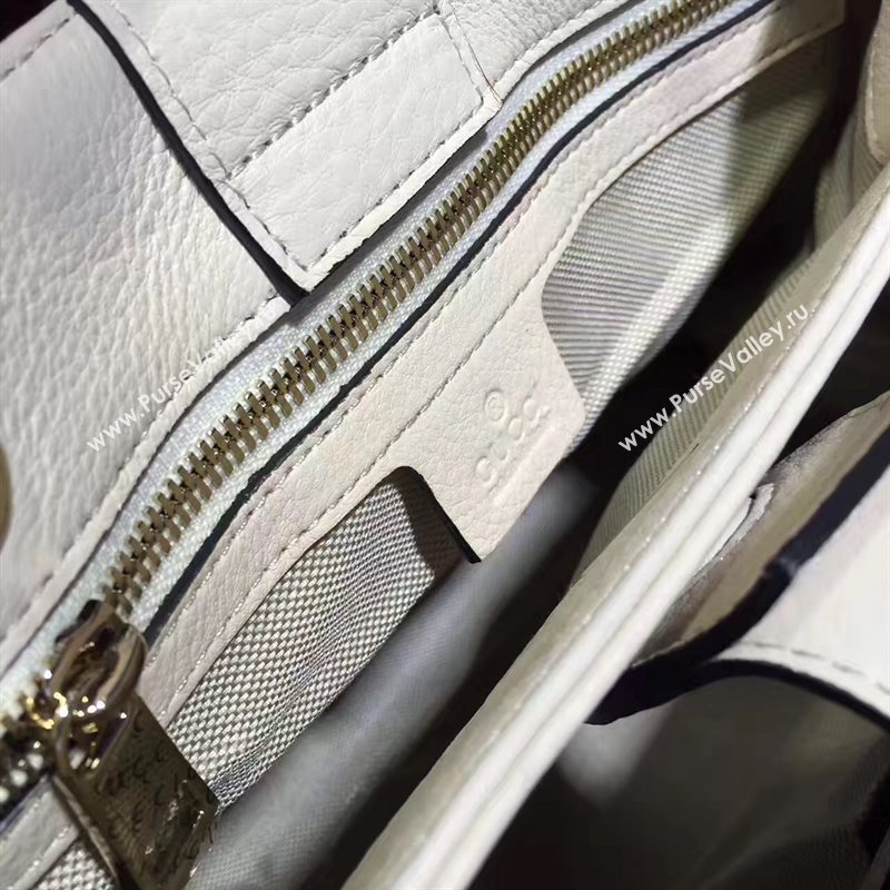 Gucci cream tote shoulder bag 6565