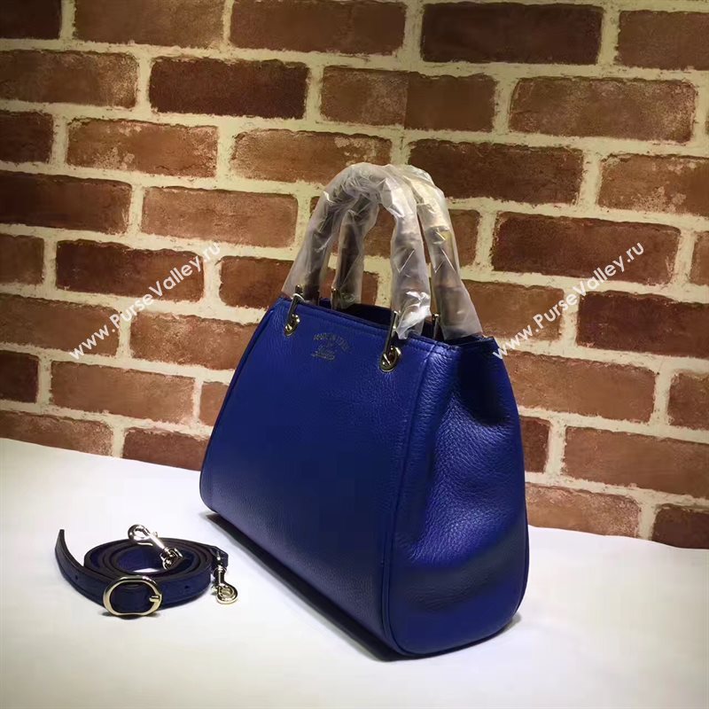 Gucci navy tote shoulder bag 6566