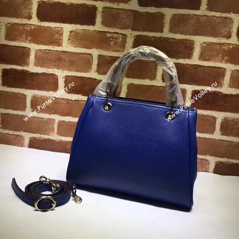 Gucci navy tote shoulder bag 6566