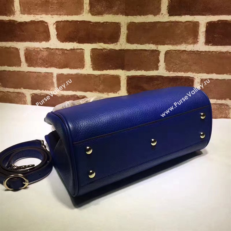 Gucci navy tote shoulder bag 6566
