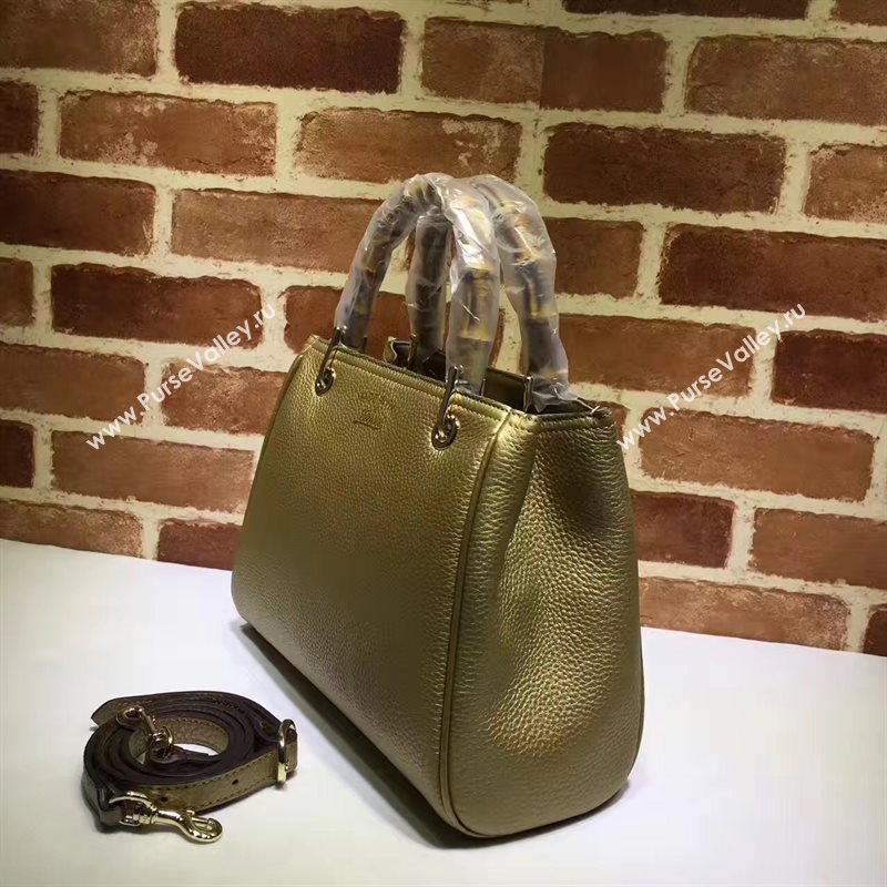 Gucci shoulder tote gold bag 6567