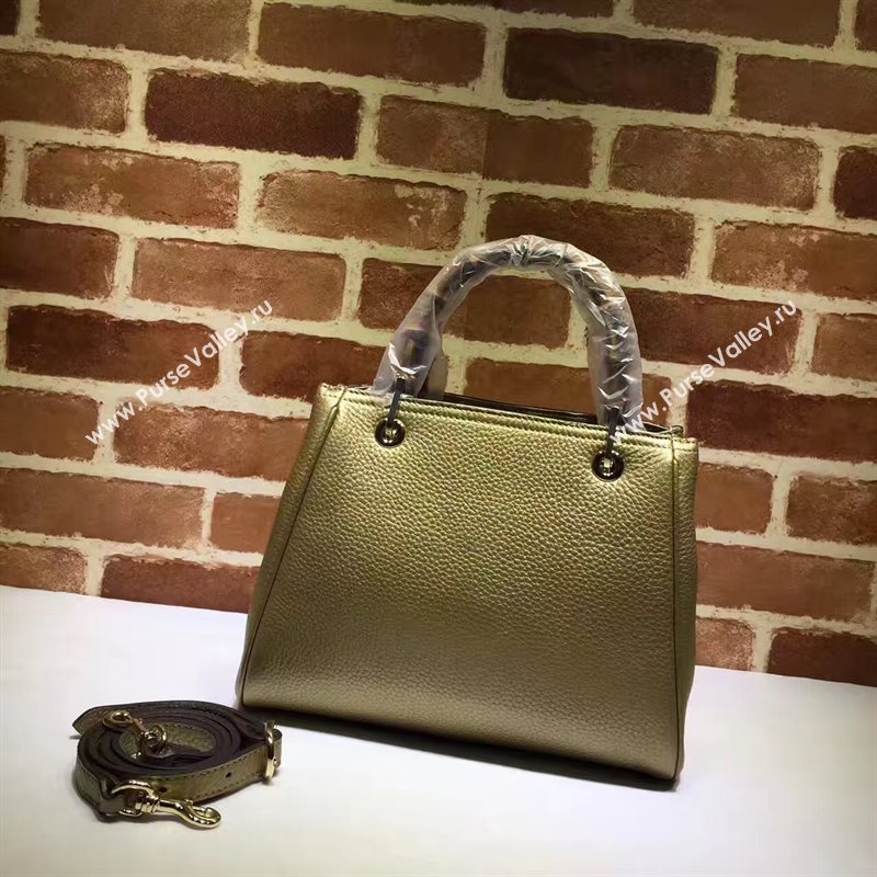 Gucci shoulder tote gold bag 6567
