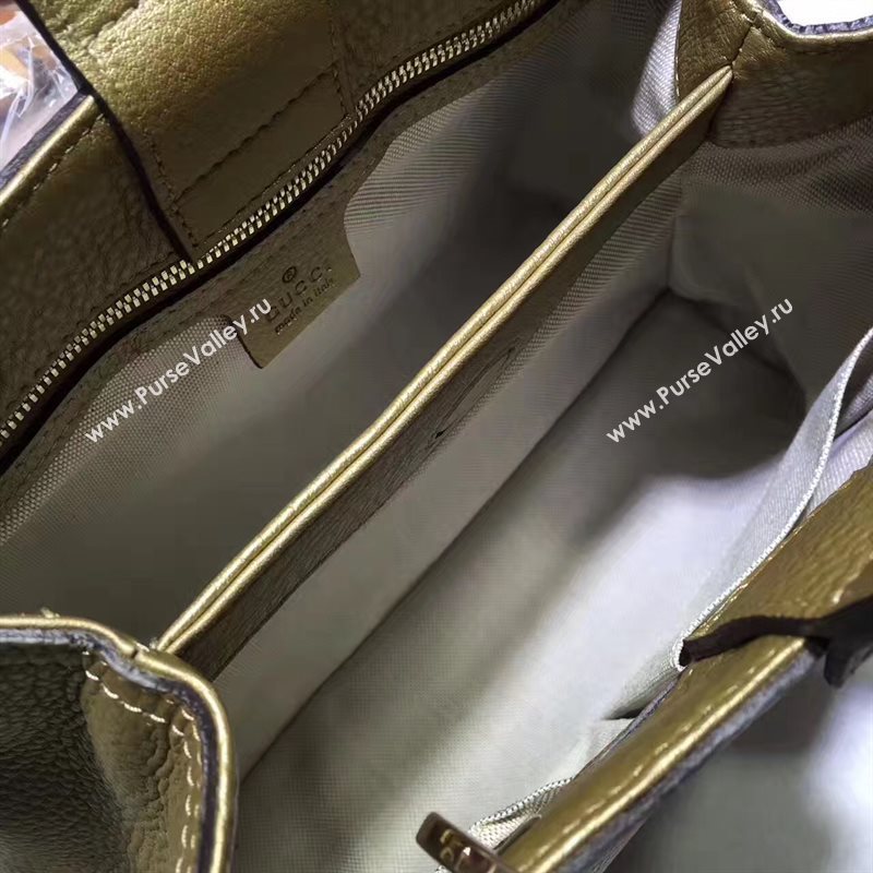 Gucci shoulder tote gold bag 6567