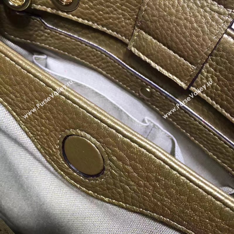 Gucci shoulder tote gold bag 6567