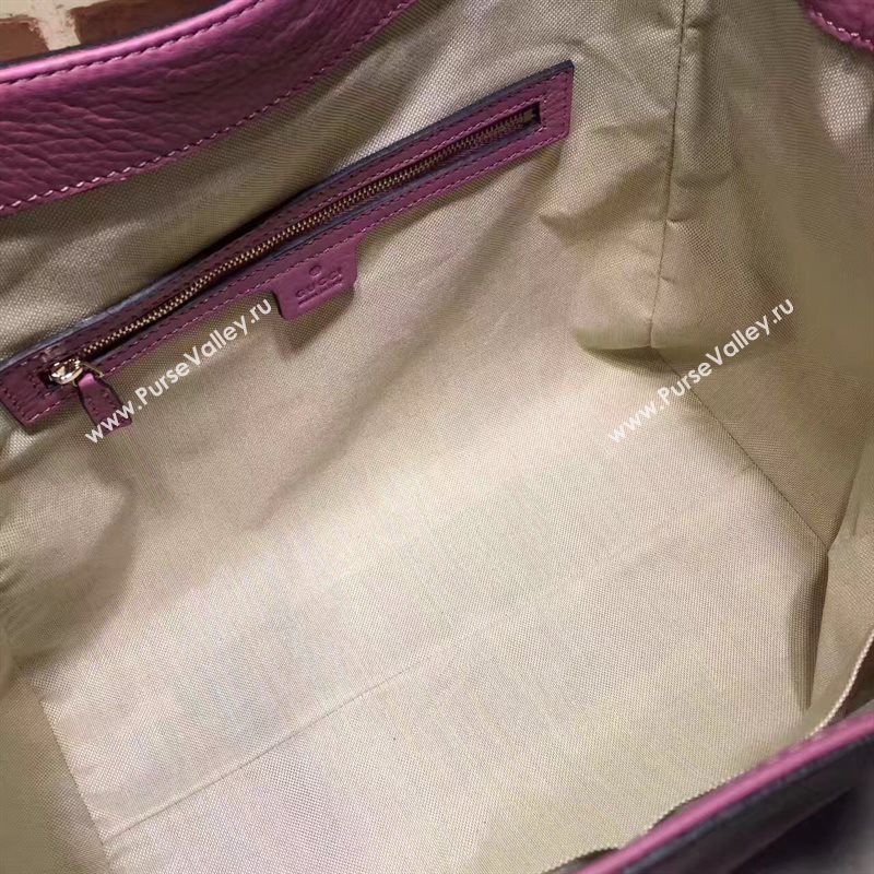 Gucci soho tote red rose bag 6570