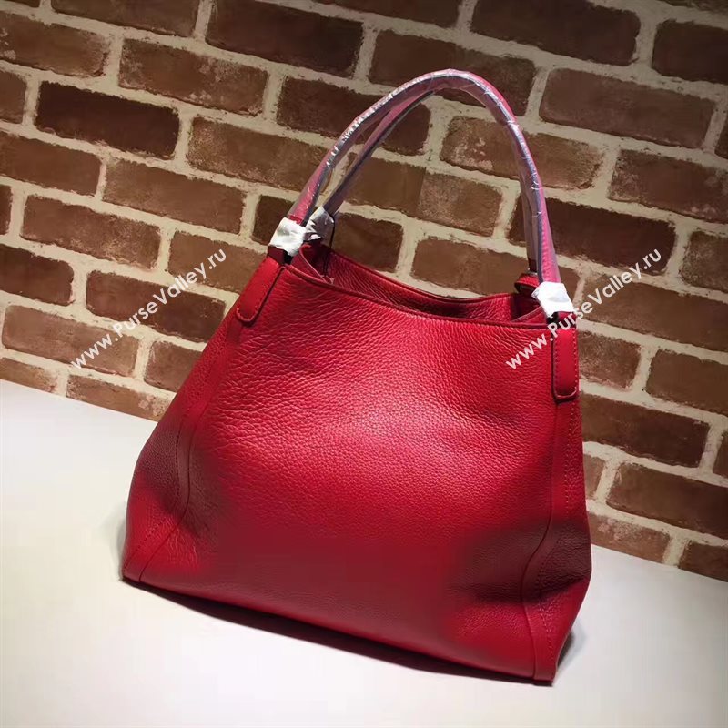 Gucci soho red tote bag 6571