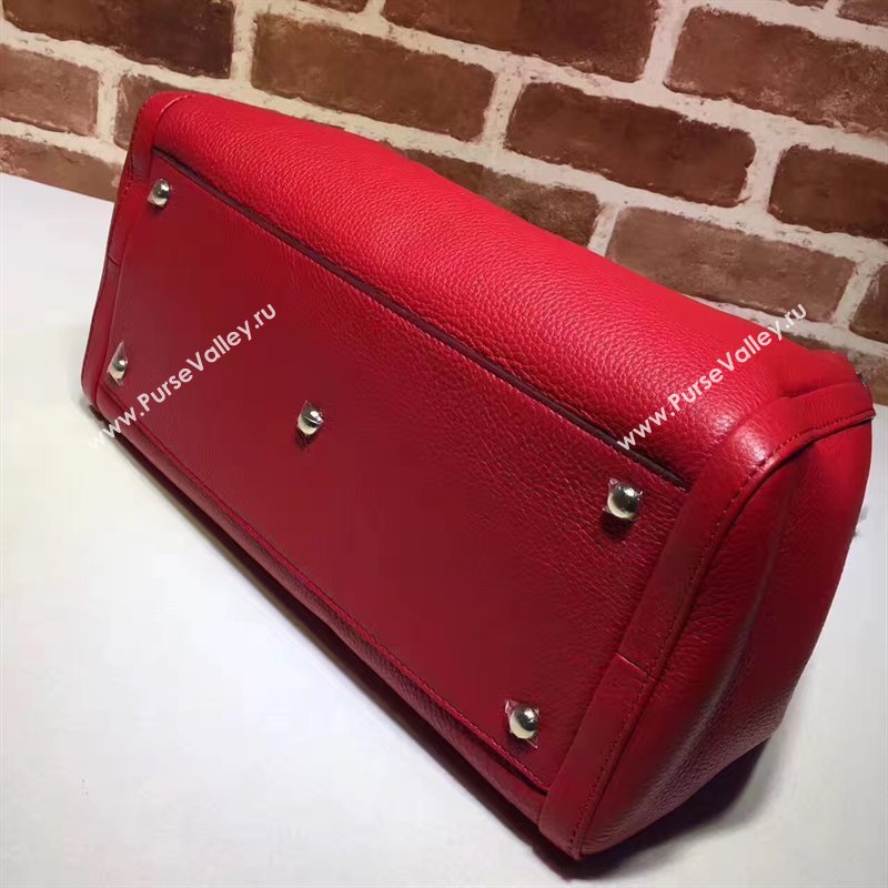 Gucci soho red tote bag 6571