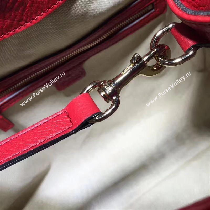 Gucci soho red tote bag 6571