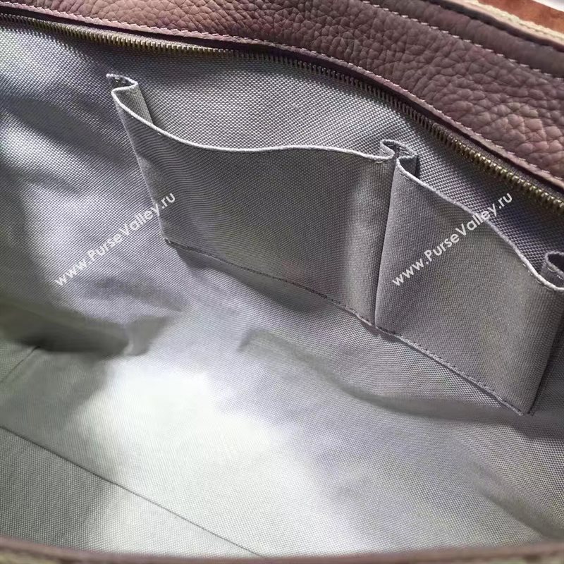 Gucci gray pink GG top tote handle bag 6572