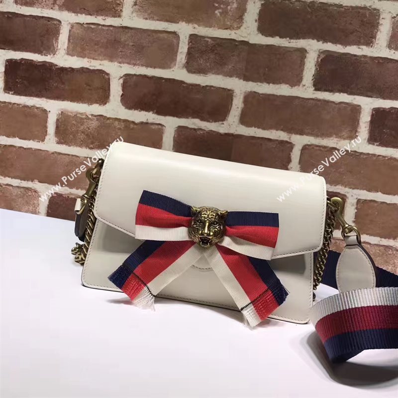 Gucci small shoulder cream bowknot with bag 6577