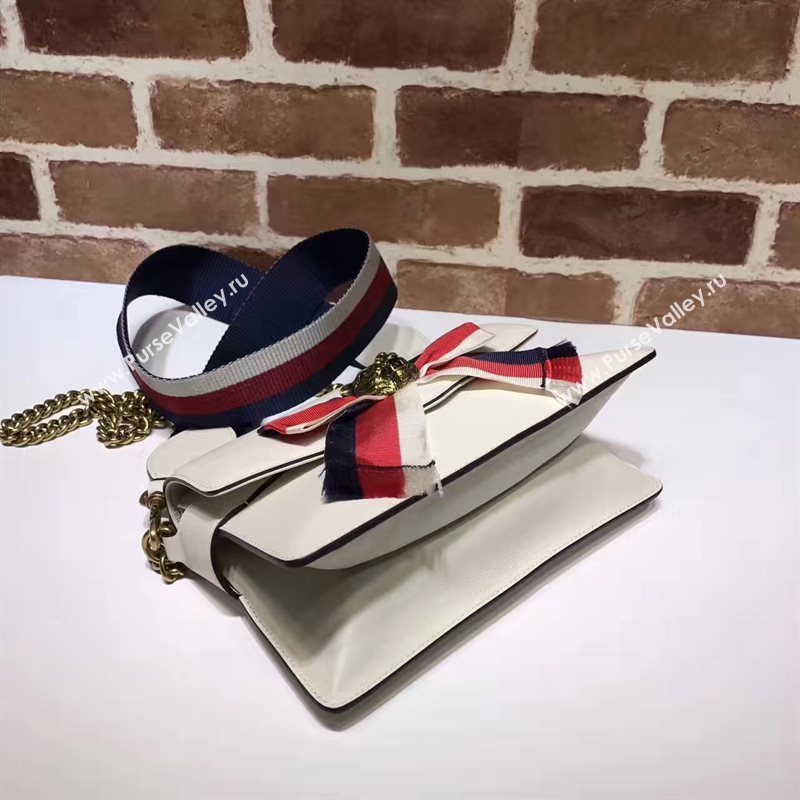 Gucci small shoulder cream bowknot with bag 6577