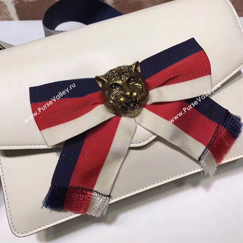 Gucci small shoulder cream bowknot with bag 6577