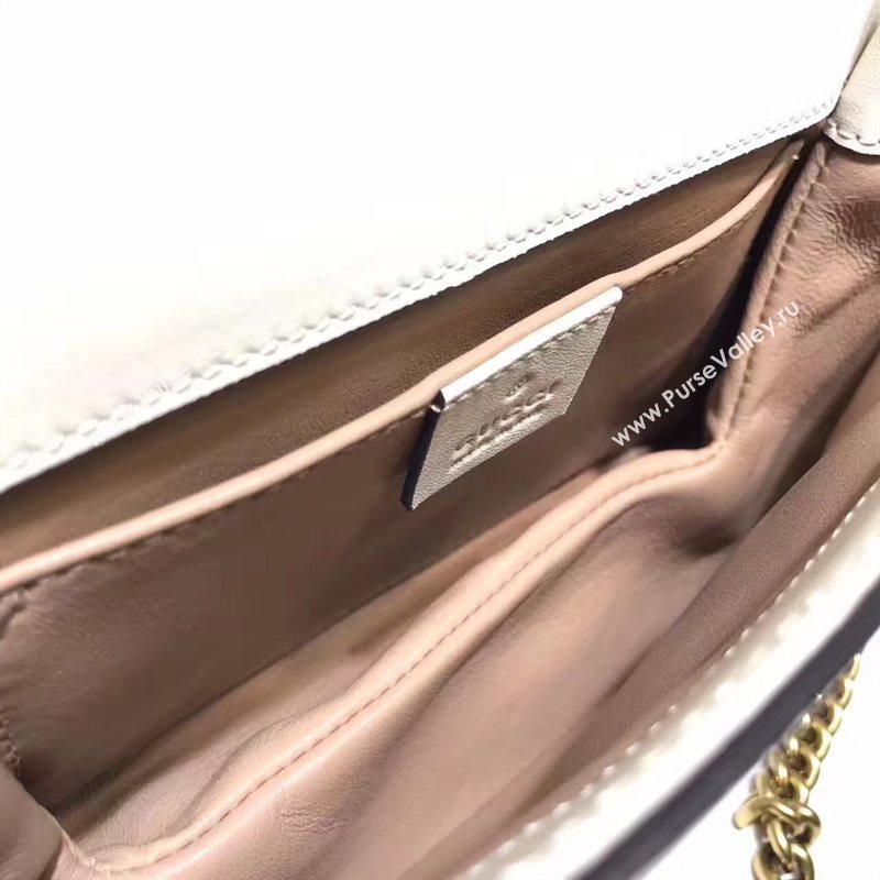 Gucci small shoulder cream bowknot with bag 6577