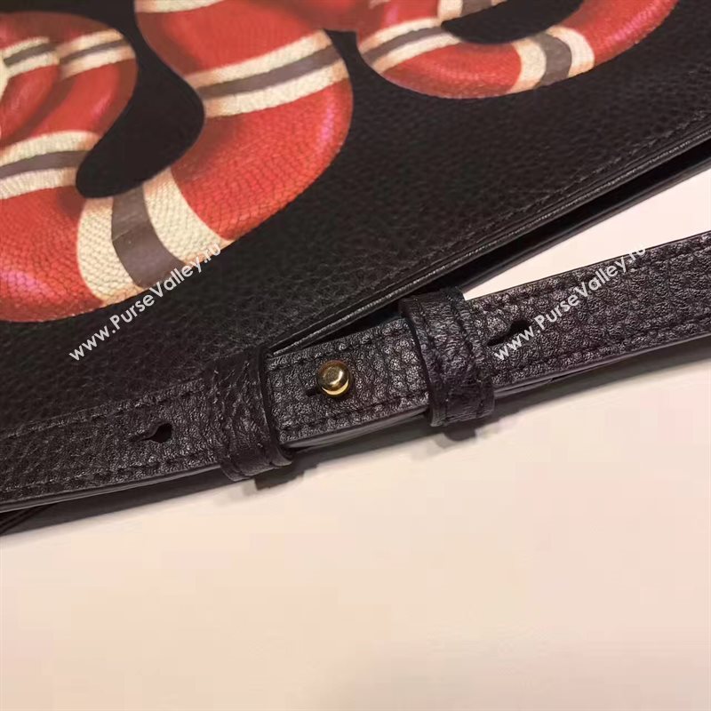 Gucci large zipper clutch black bag 6580