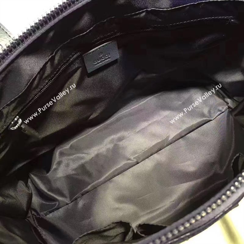 Gucci medium navy tote shoulder bag 6582