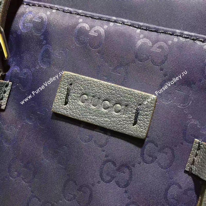 Gucci large shoulder navy tote bag 6583