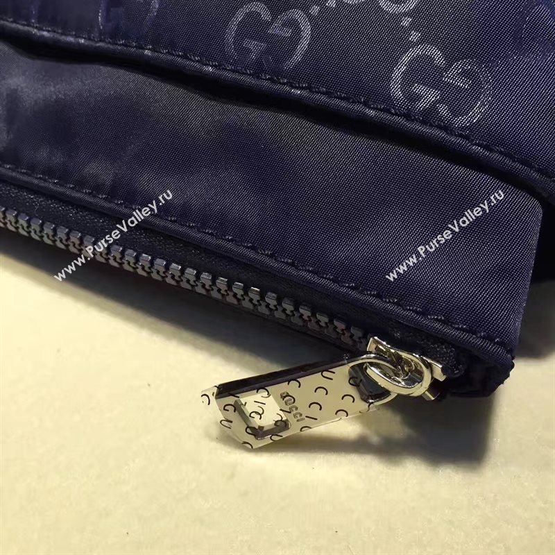 Gucci large shoulder navy tote bag 6583