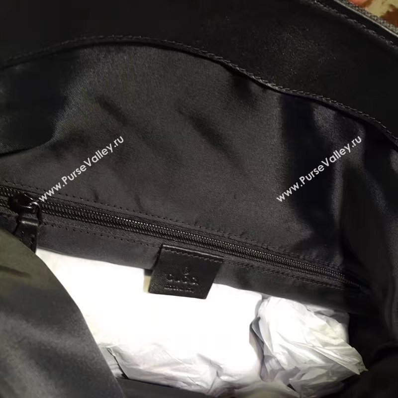 Gucci large black backpack bag 6584