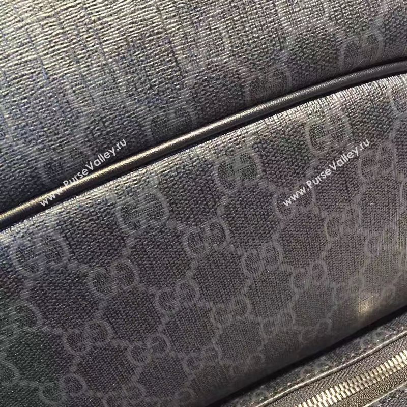 Gucci black backpack large bag 6585