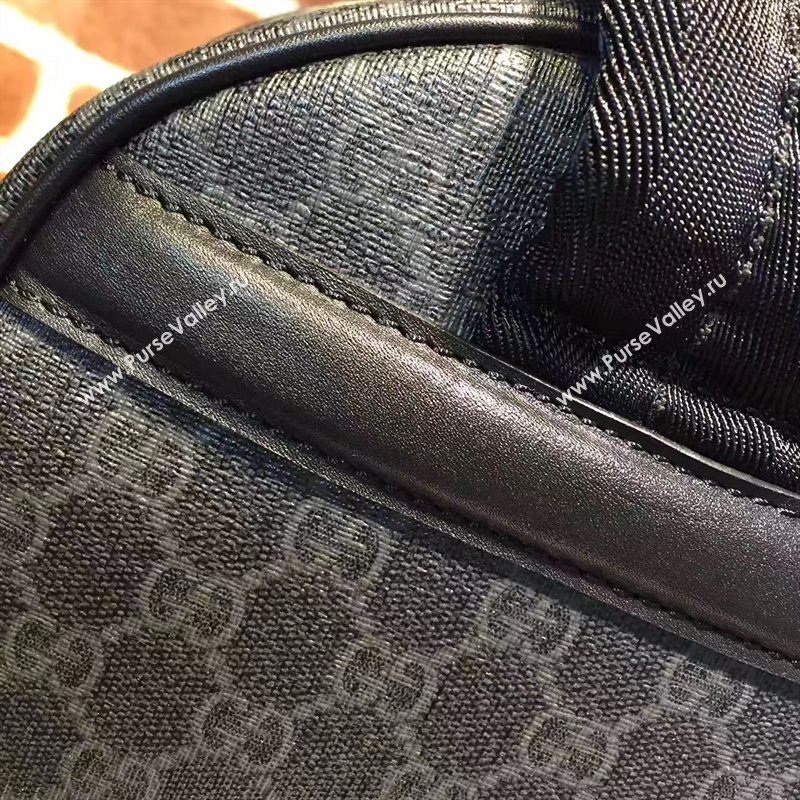 Gucci black backpack large bag 6585