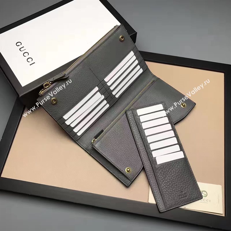 Gucci large pink wallet bag 6587