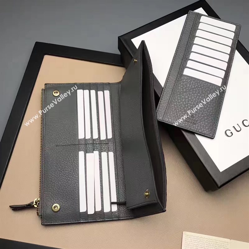 Gucci large pink wallet bag 6587