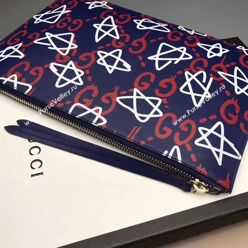 Gucci life is clutch red black bag 6588