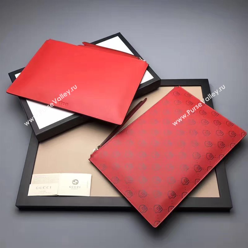 Gucci red life clutch is bag 6591