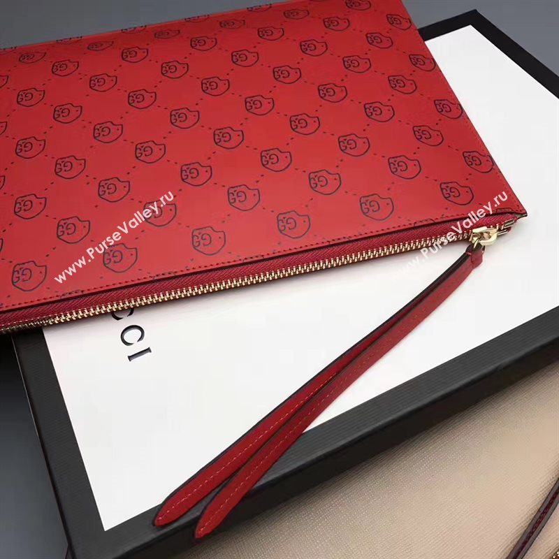 Gucci red life clutch is bag 6591
