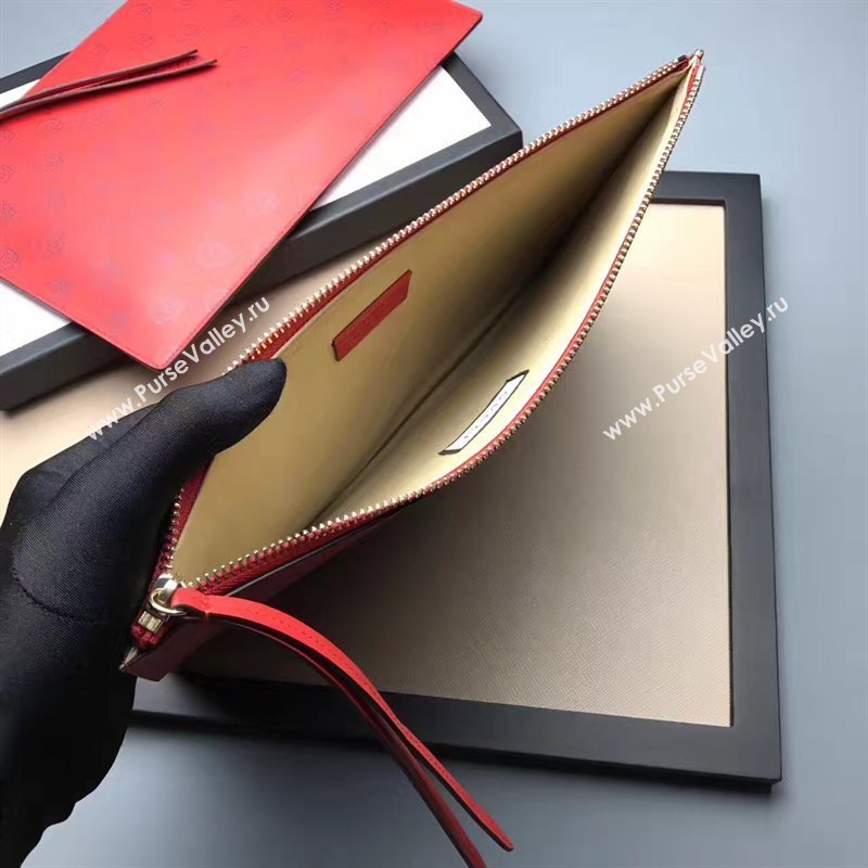 Gucci red life clutch is bag 6591