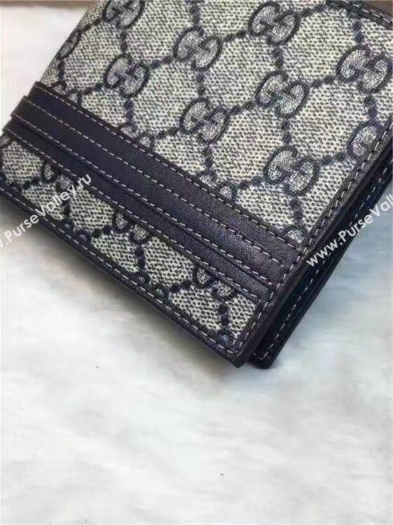 Gucci GG wallet black gray bag 6503