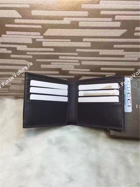 Gucci GG wallet black gray bag 6503
